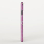 Butterfly Joy iPhone XS Max Hoesje (Paars) (Rechterkant)