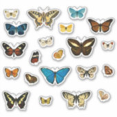 Butterfly  Junk Journal Elements (21) Sticker (Voorkant)