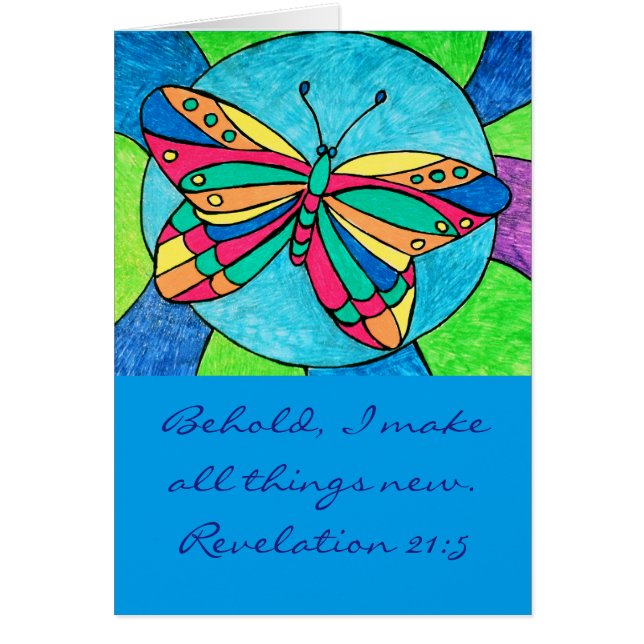 Butterfly-kaart (Voorkant)