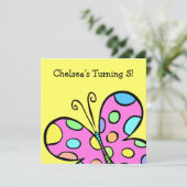 Butterfly Kaart (Staand voorkant)