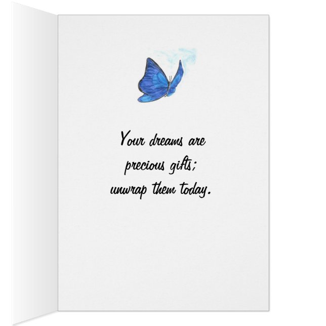 Butterfly-kaart (Binnen (Rechts))