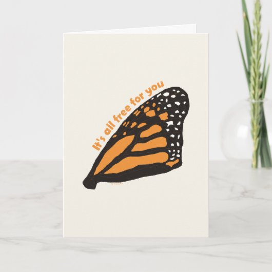 Butterfly Kaart (Voorkant)
