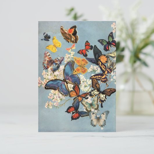 Butterfly Kaart (Staand voorkant)