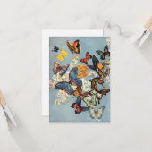 Butterfly Kaart (Voorkant / Achterkant in situ)