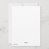 Butterfly-kaart Feestdagenkaart (Achterkant)