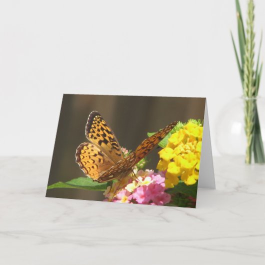 Butterfly-kaart Kaart (Voorkant)
