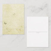  Butterfly-kaart Plaatskaartje (Voorkant / Achterkant)