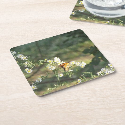 Butterfly Kartonnen Onderzetters (Schuin)