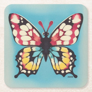 Butterfly Kartonnen Onderzetters