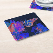 Butterfly kartonnen onderzetters (Schuin)