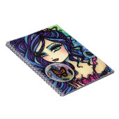 Butterfly Keeper Mermaid Notebook van Hannah Lynn Notitieboek (Rechterzijde)