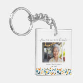 Butterfly Keepsake Sleutelhanger - 2 foto's (Voorkant Links)