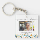Butterfly Keepsake Sleutelhanger - 2 foto's (Voorkant)