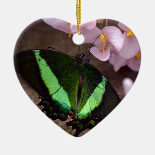 Butterfly Keramisch Ornament (Voorkant)