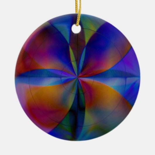 Butterfly Keramisch Ornament (Voorkant)