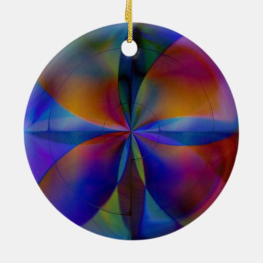 Butterfly Keramisch Ornament (Achterkant)