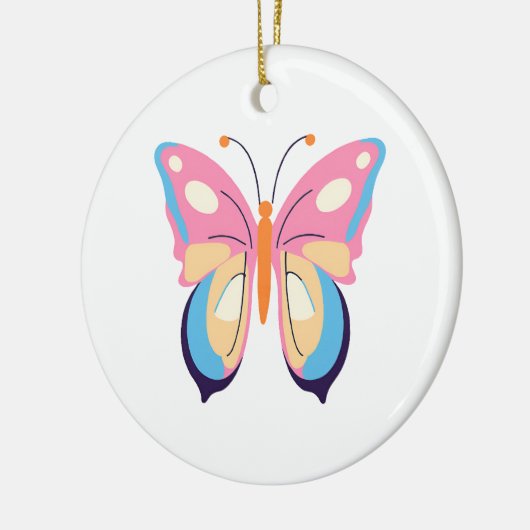 Butterfly Keramisch Ornament (Links)