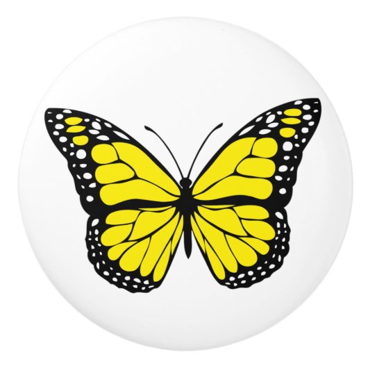 Butterfly Keramische Knop (Voorkant)