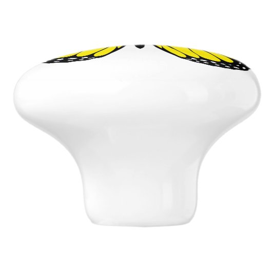Butterfly Keramische Knop (Zijkant)