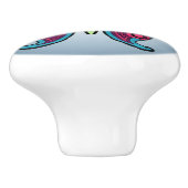 Butterfly Keramische Knop (Zijkant)