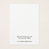 Butterfly Ketting Bracelet Display Card Visitekaartje (Achterkant)