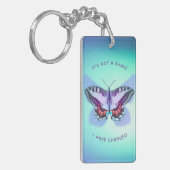 Butterfly Key-keten Sleutelhanger (Voorkant Links)