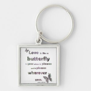 Butterfly Keyring Sleutelhanger