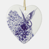 Butterfly Kiss Keramisch Ornament (Rechts)
