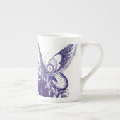 "Butterfly Kiss" Peony Porselein Kop (Rechts)