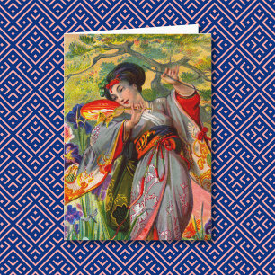 Butterfly Kiss Wenskaart Kaart