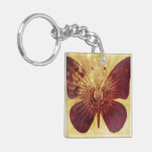 Butterfly Kisses AcrylSleutelhanger Sleutelhanger (Voorkant Links)