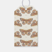 Butterfly Kisses Baby shower Display Douche Cadeaulabel (Achterkant)