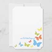 Butterfly Kisses Baby Sprinkle Kaart (Achterkant)