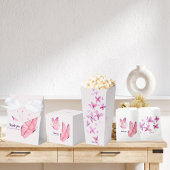 Butterfly Kisses & Baby Wishes Baby shower | Roze Bedankdoosjes