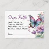 Butterfly kisses & Baby Wishes Behuizing Kaart (Voorkant)