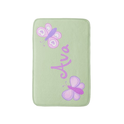 Butterfly Kisses Badmat (Voorkant Verticaal)