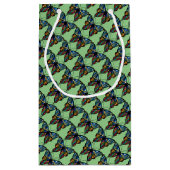 Butterfly Kisses Birthday Favor Bag Klein Cadeauzakje (Achterkant)