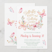 Butterfly Kisses & Birthday Wishes, elke leeftijds