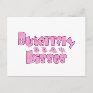 Butterfly Kisses Briefkaart