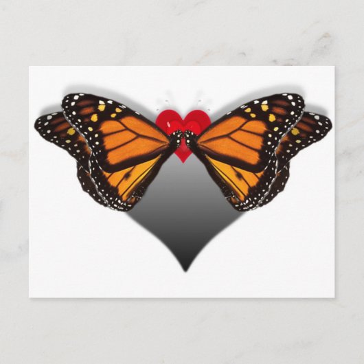 Butterfly Kisses Briefkaart (Voorkant)