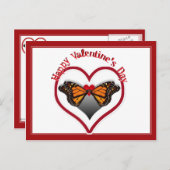 Butterfly Kisses Briefkaart (Voorkant / Achterkant)