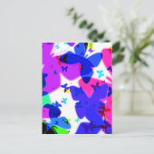 Butterfly Kisses Briefkaart (Staand voorkant)