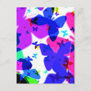 Butterfly Kisses Briefkaart