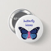 Butterfly Kisses Button (Voorkant /achterkant)