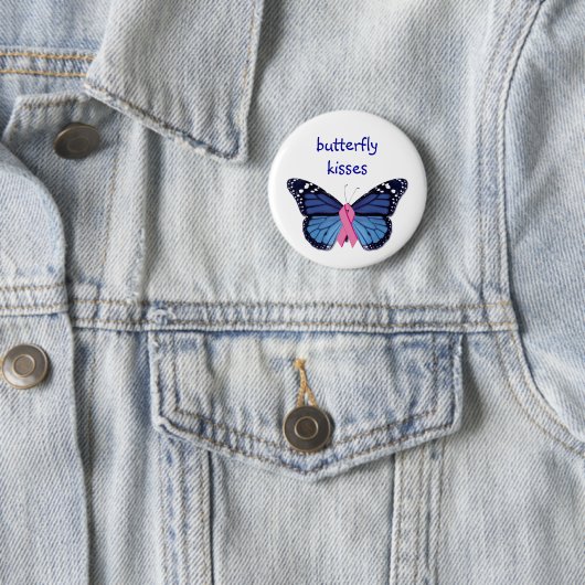 Butterfly Kisses Button (In situ)
