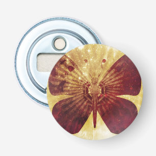 Butterfly Kisses Button Flesopener