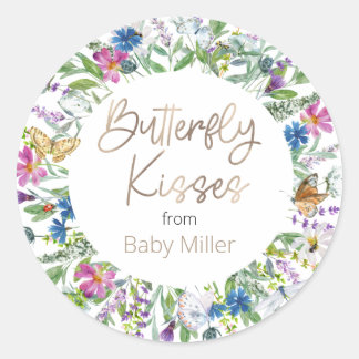 Butterfly Kisses Dank u sticker