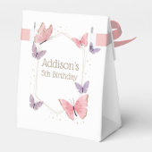 Butterfly Kisses en Birthday Wishes Birthday Bedankdoosjes (Achterkant)