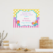 Butterfly Kisses en Birthday Wishes Poster (Keuken)