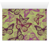 Butterfly Kisses Flirt Table Card 2 (Binnen Horizontaal (Onder))